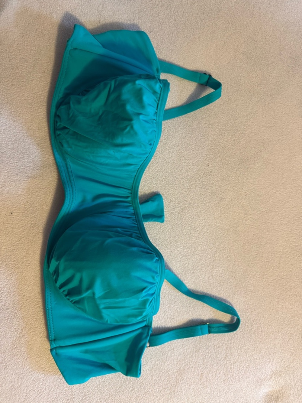Coco Rave Teal Underwire Bikini Top☀️